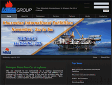 Tablet Screenshot of mppgroup.ir